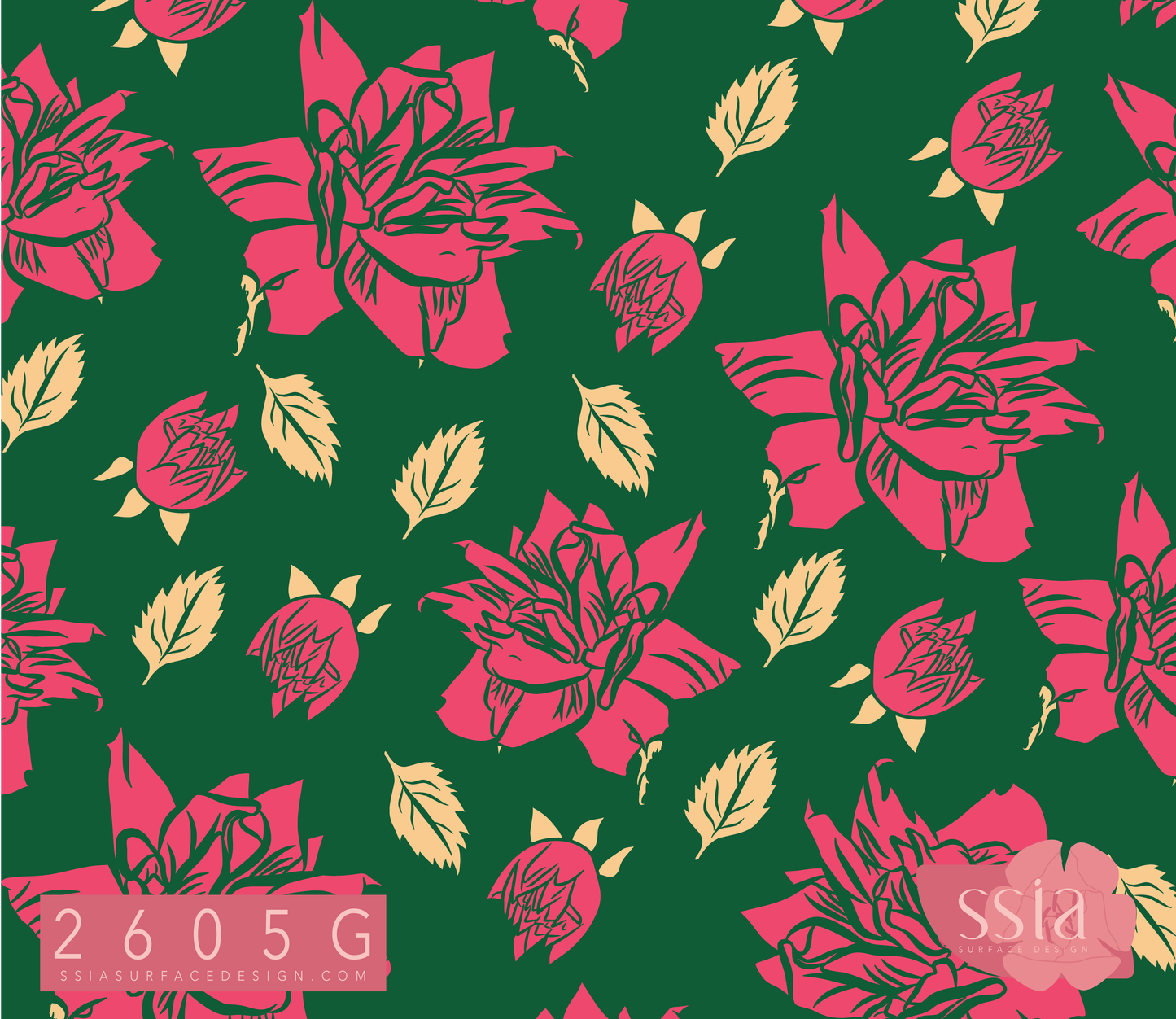 Rose Pattern Design 2605