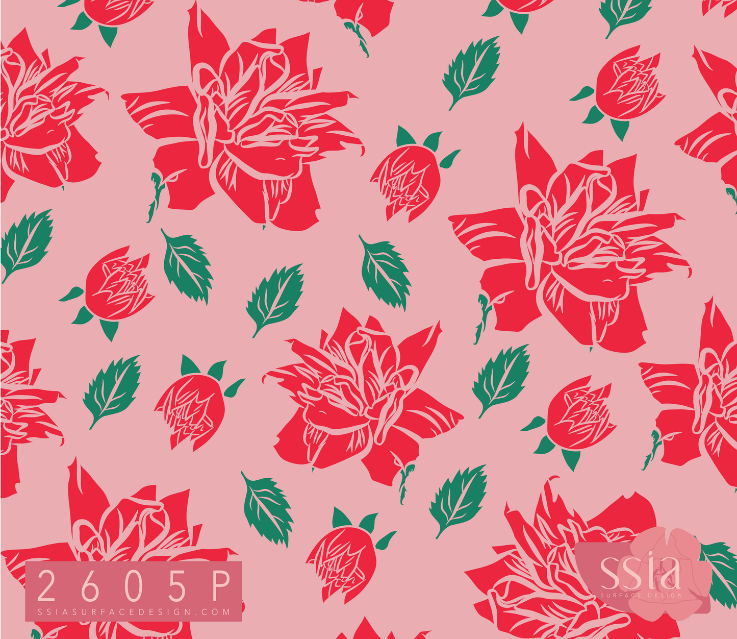 Rose Pattern Design 2605