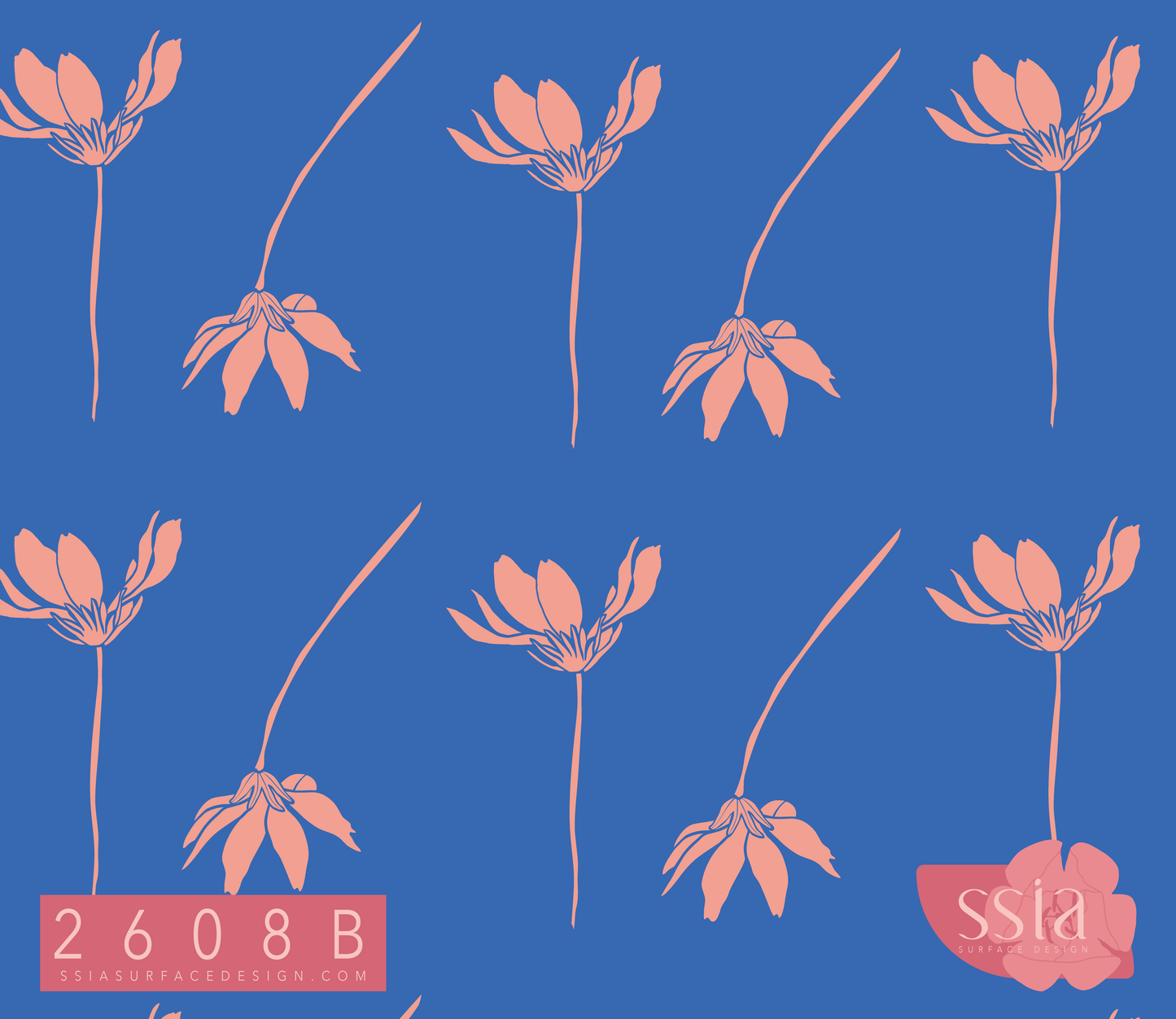 Spring Flower Pattern Design 2608