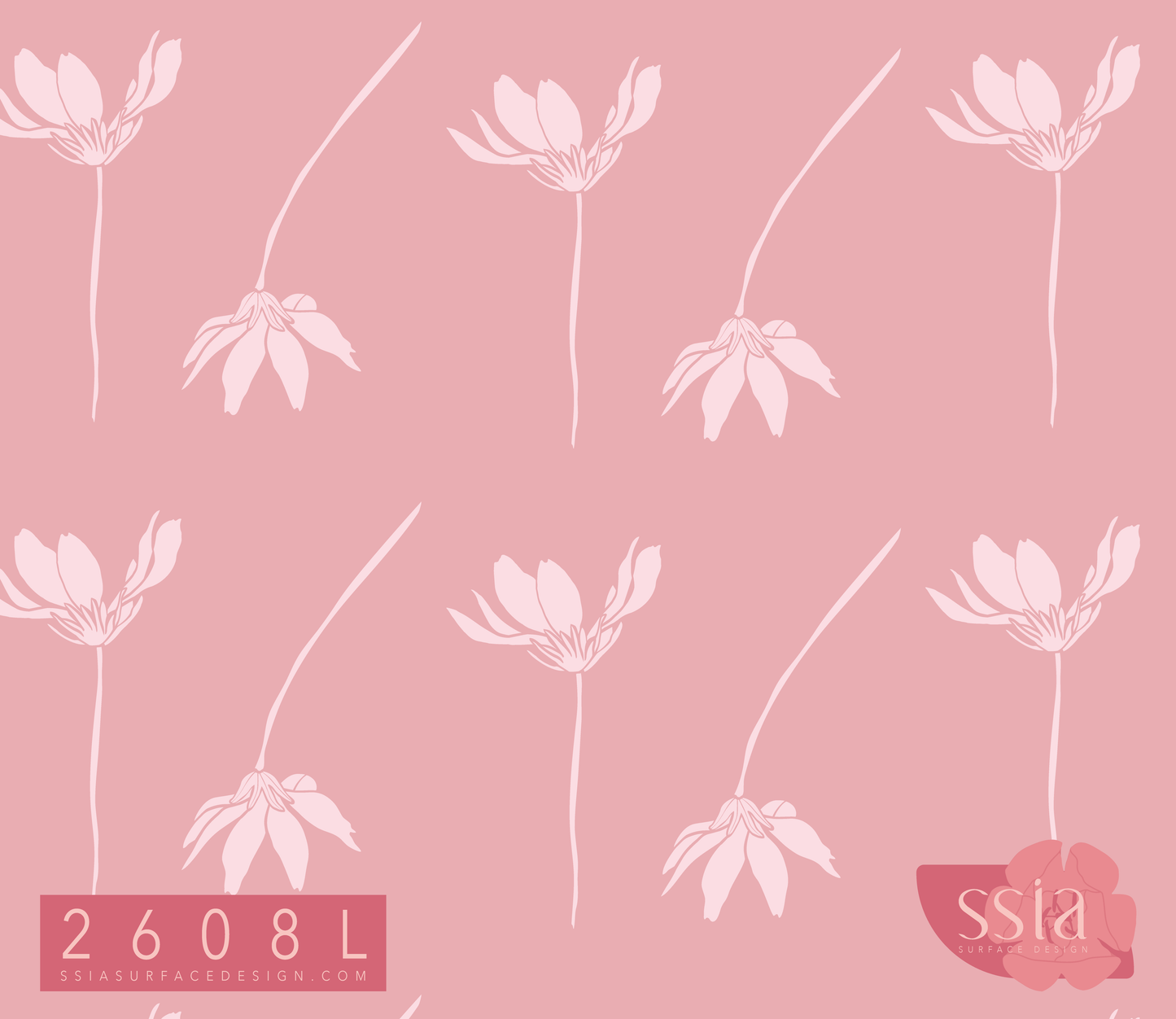 Spring Flower Pattern Design 2608