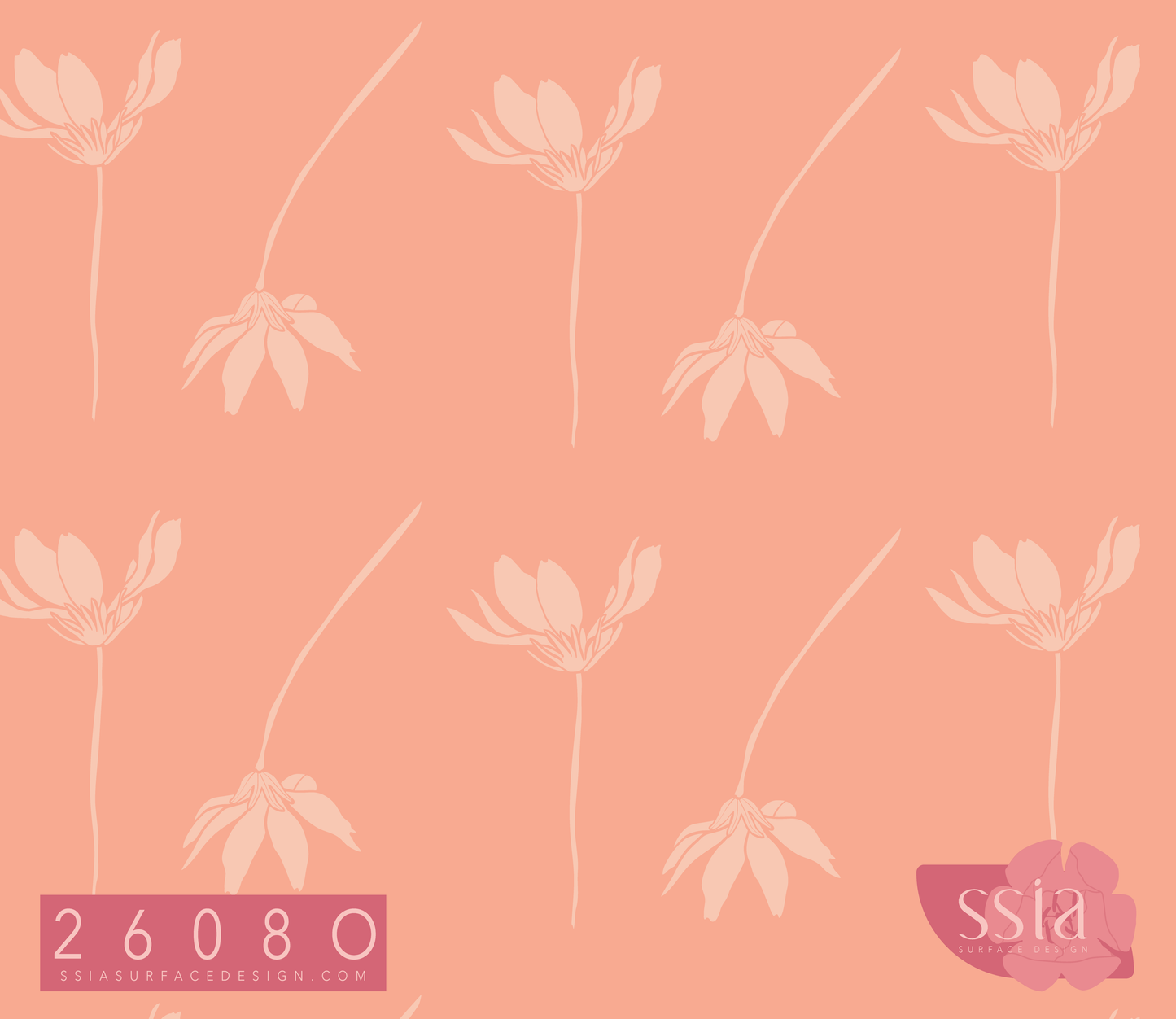 Spring Flower Pattern Design 2608