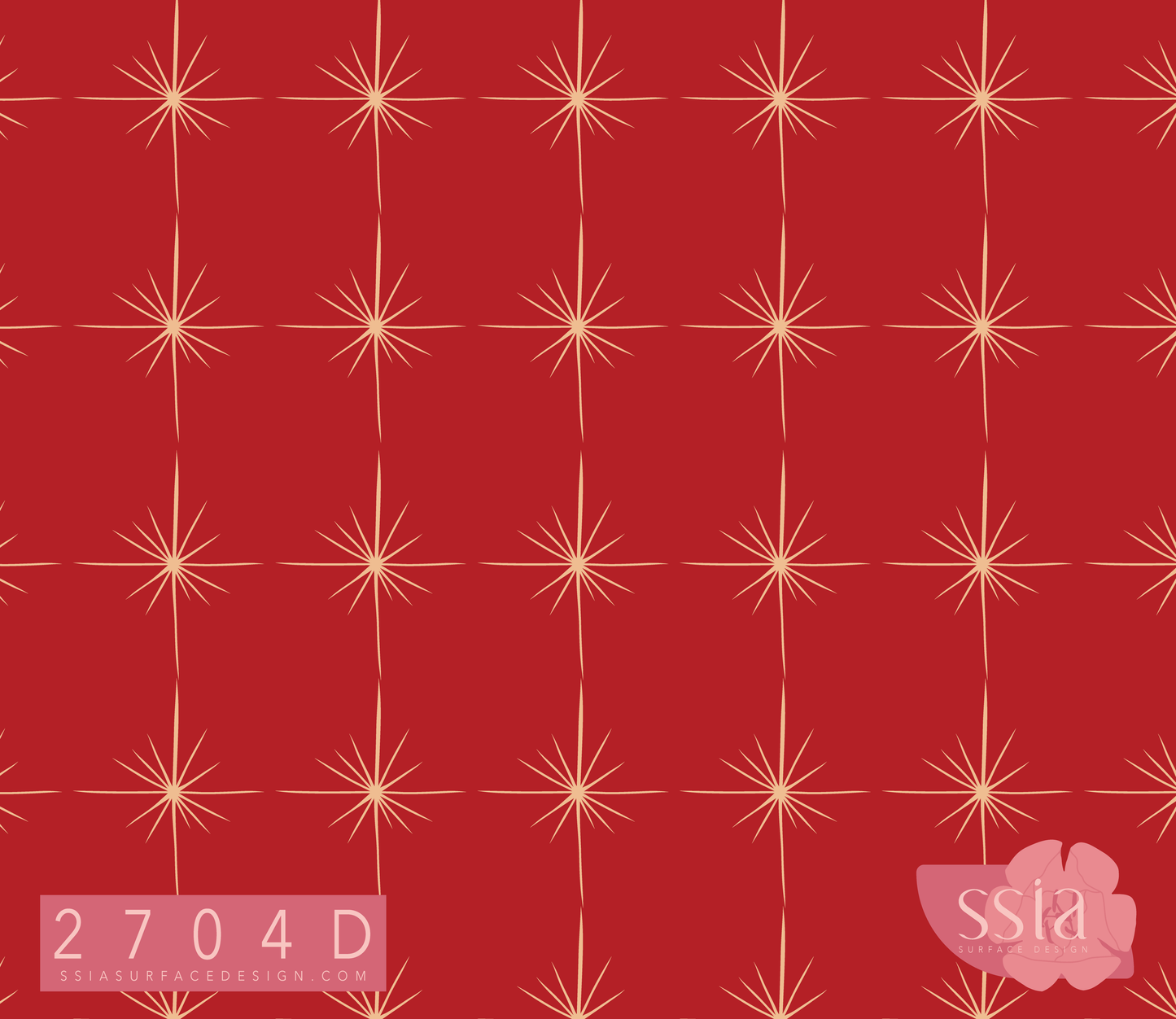 Nativity Star Pattern Design 2704