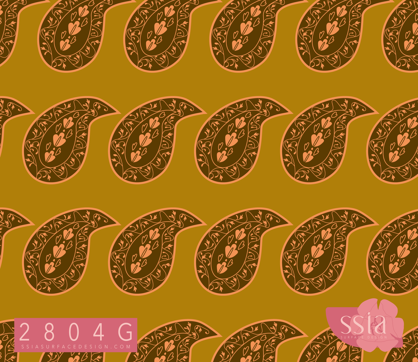 Paisley Pattern Design 2804