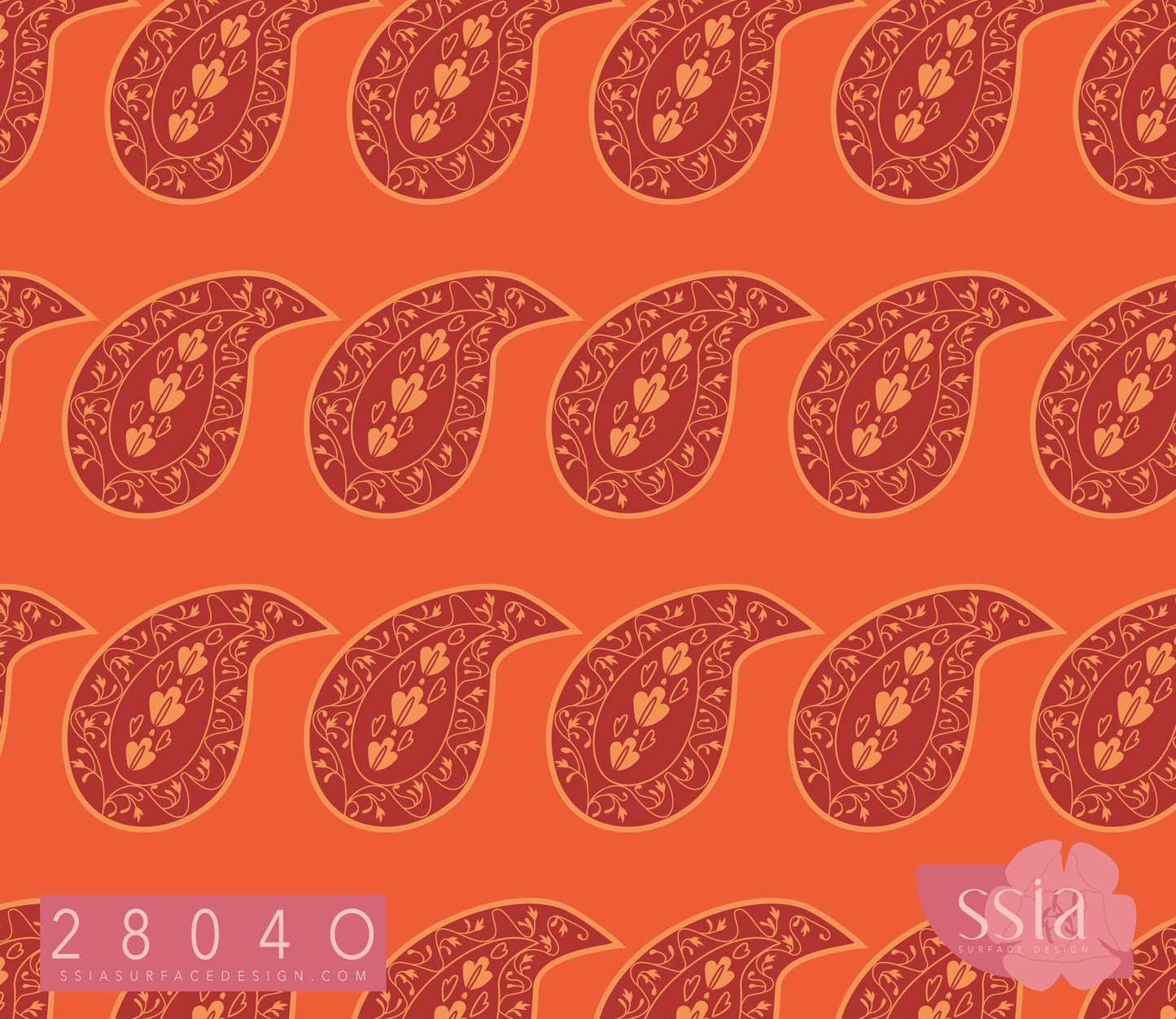 Paisley Pattern Design 2804