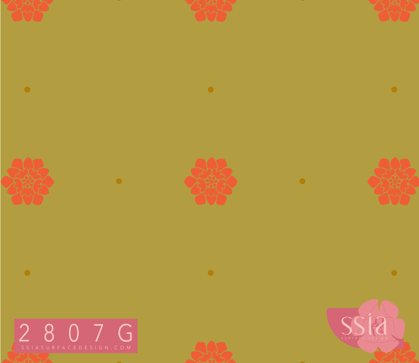 Mogul Boteh Flower Pattern Design 2807