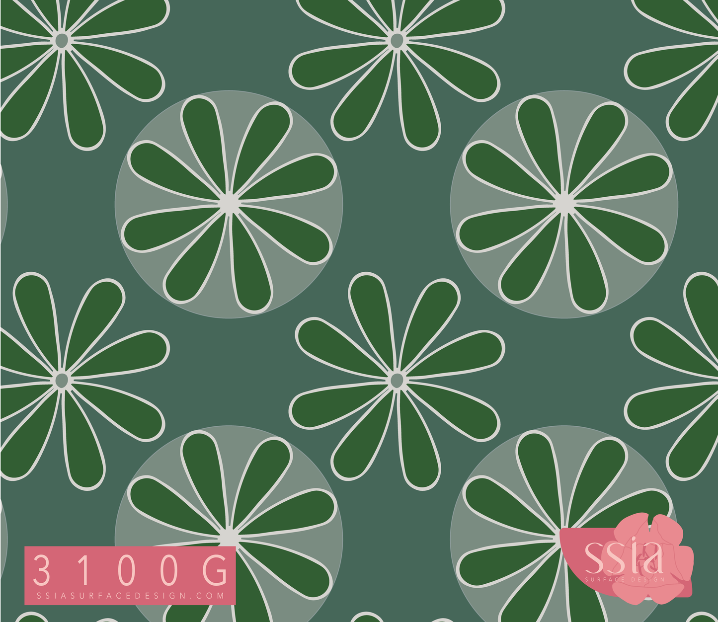 Rosette Pattern Design 3100