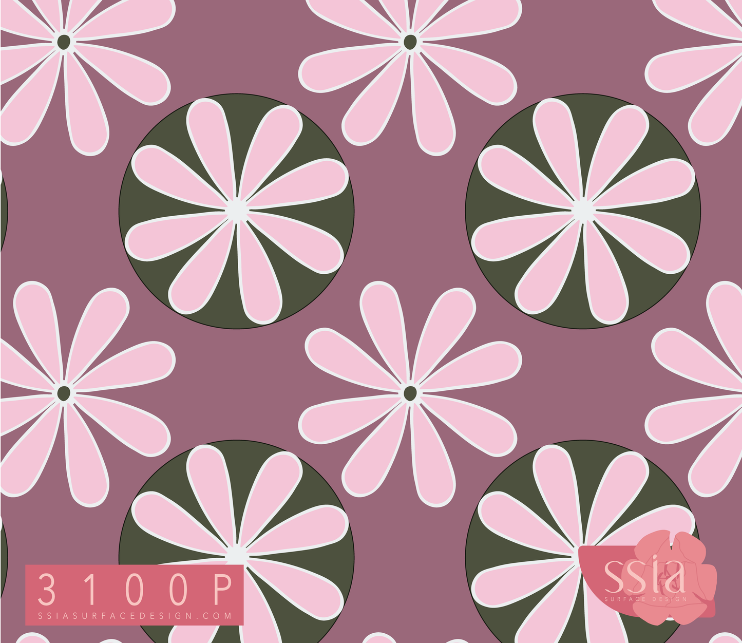 Rosette Pattern Design 3100