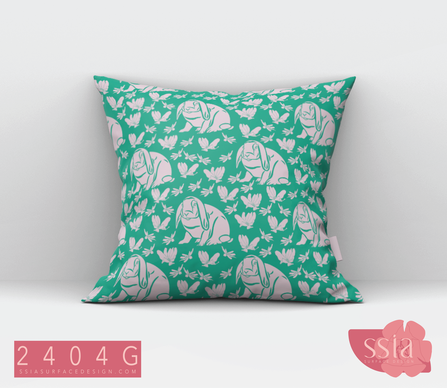Sitting Bunny Pattern Design 2404