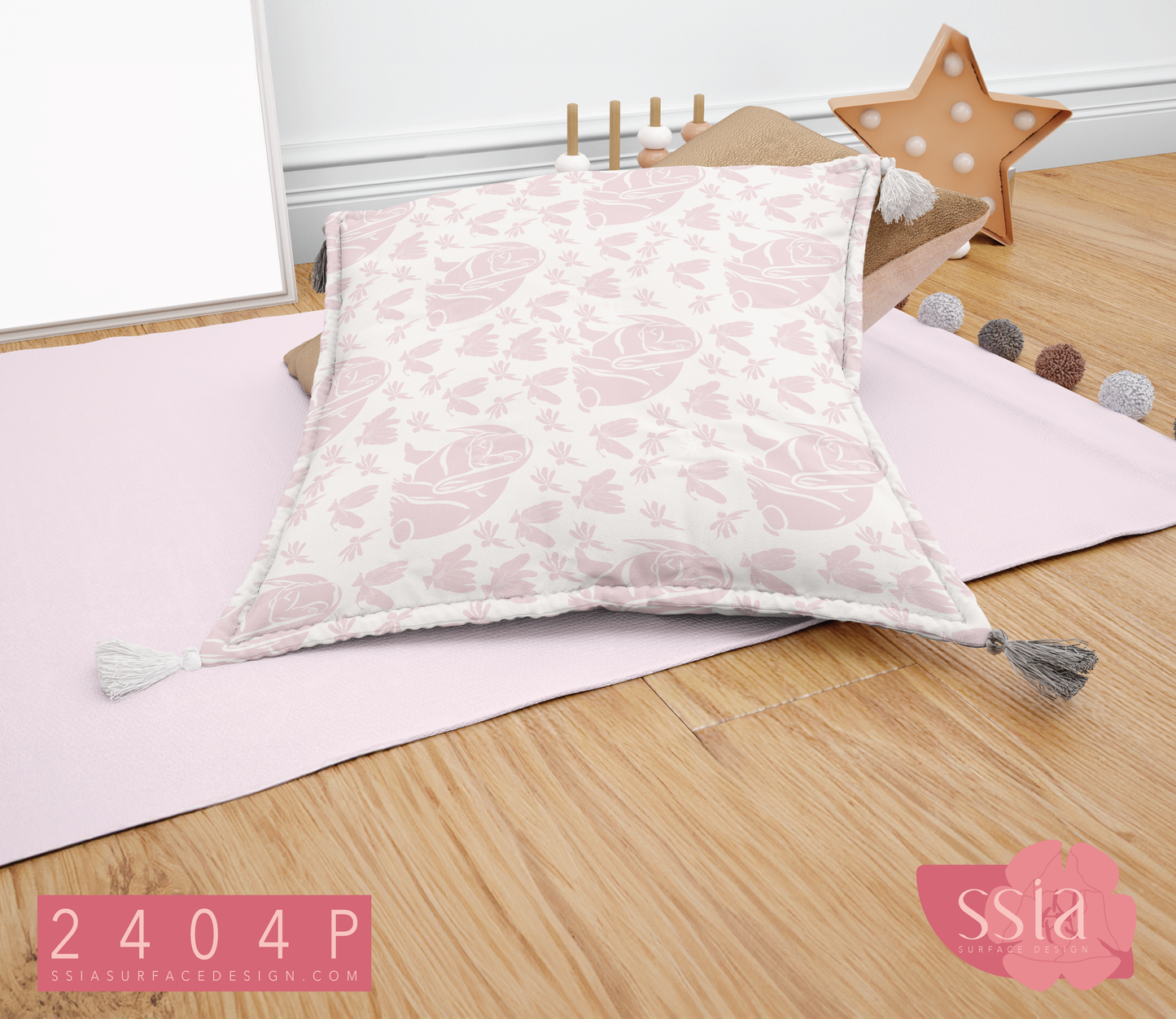 Sitting Bunny Pattern Design 2404