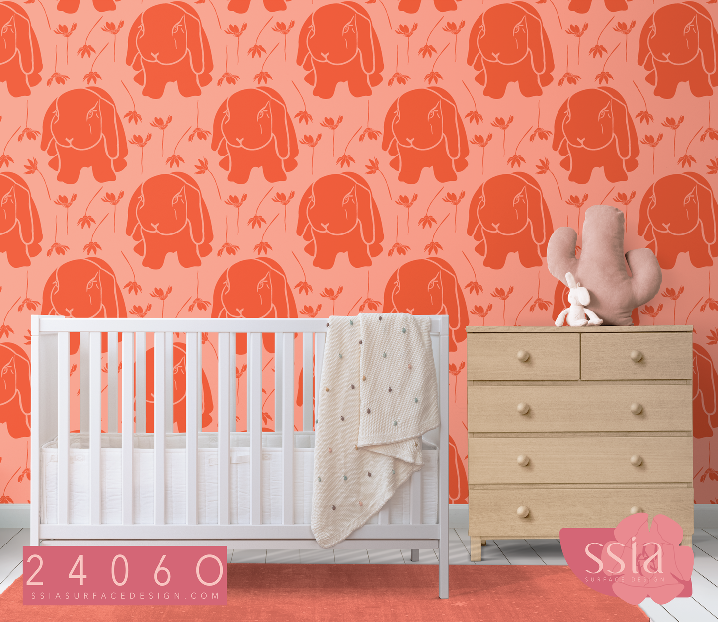 Bunny Pattern Design 2406