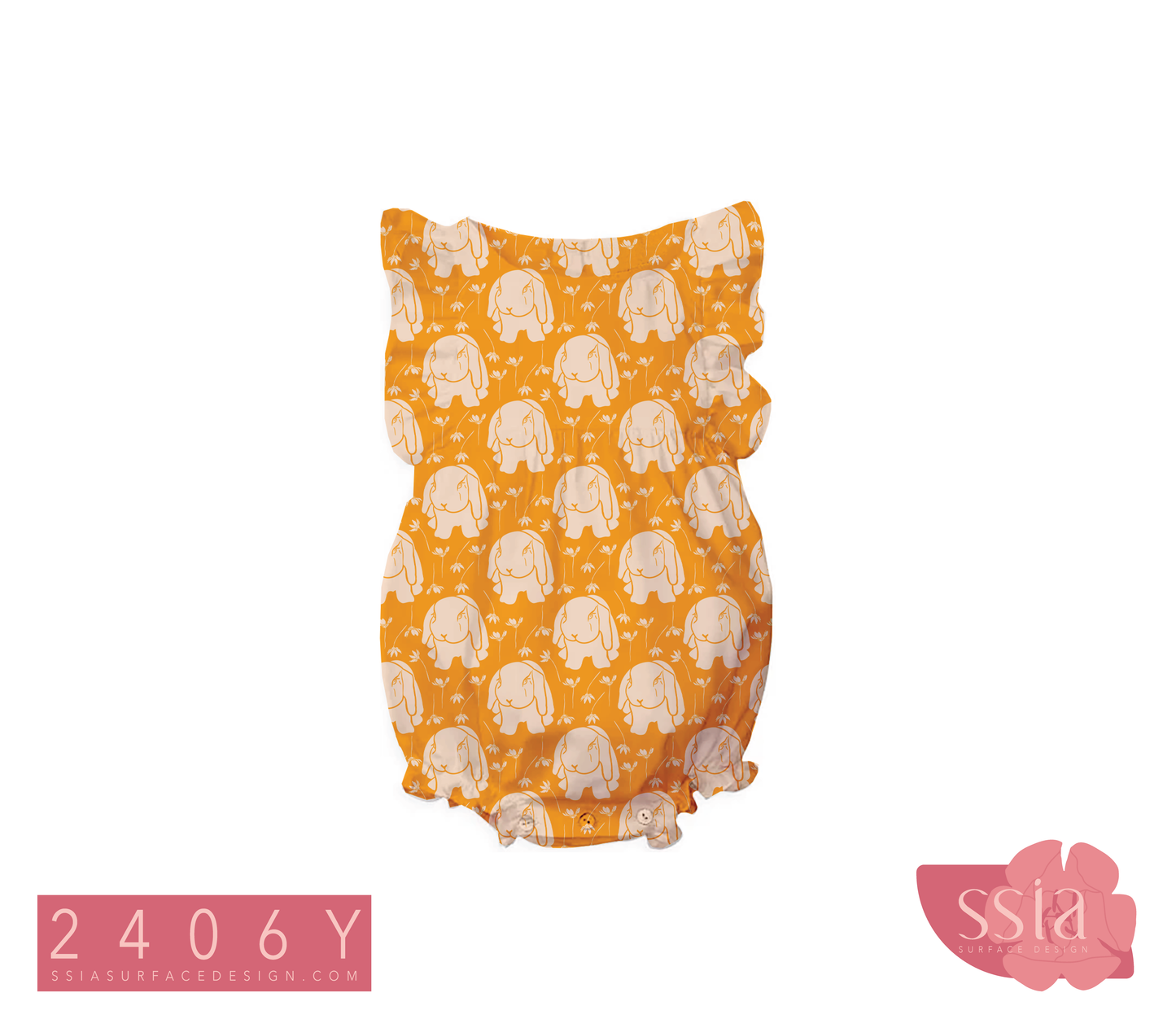 Bunny Pattern Design 2406