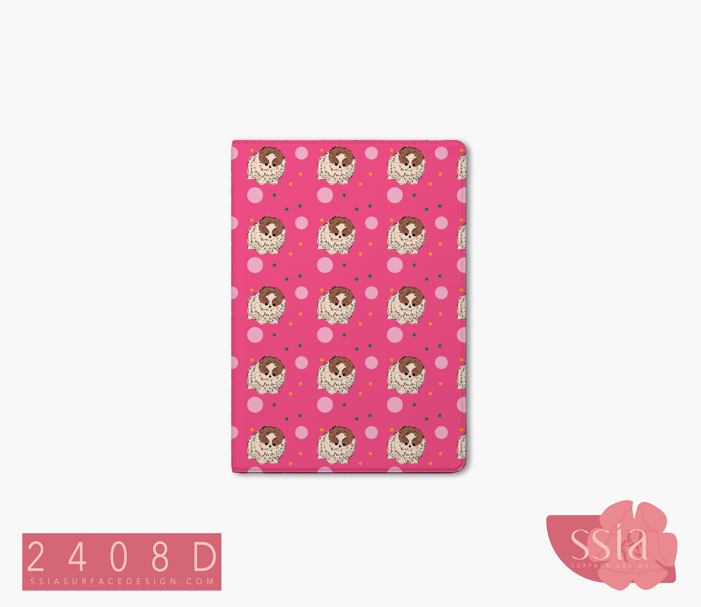 Shih Tzu Dog Pattern Design 2408
