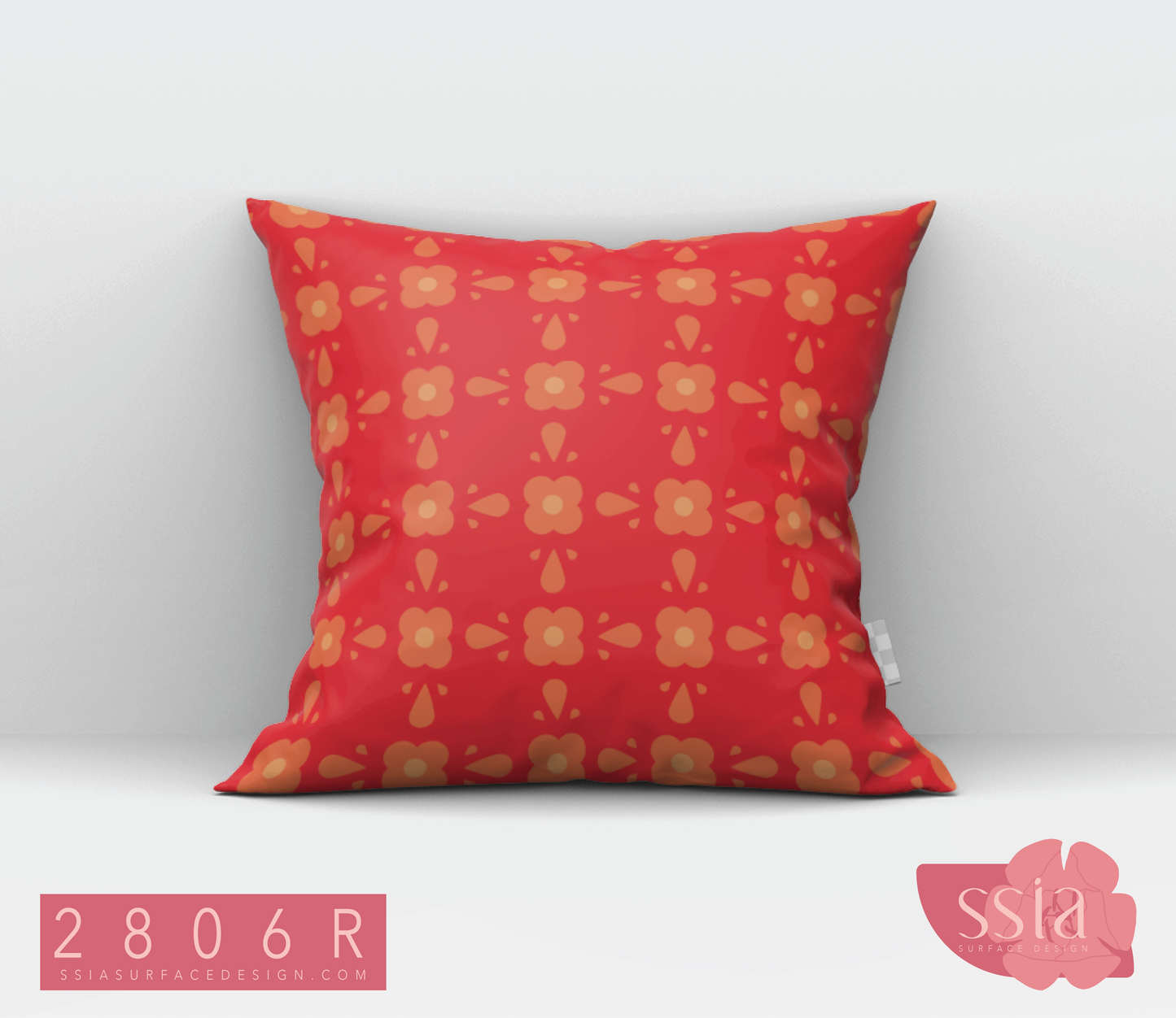 Mogul Boteh Flower Pattern Design 2806