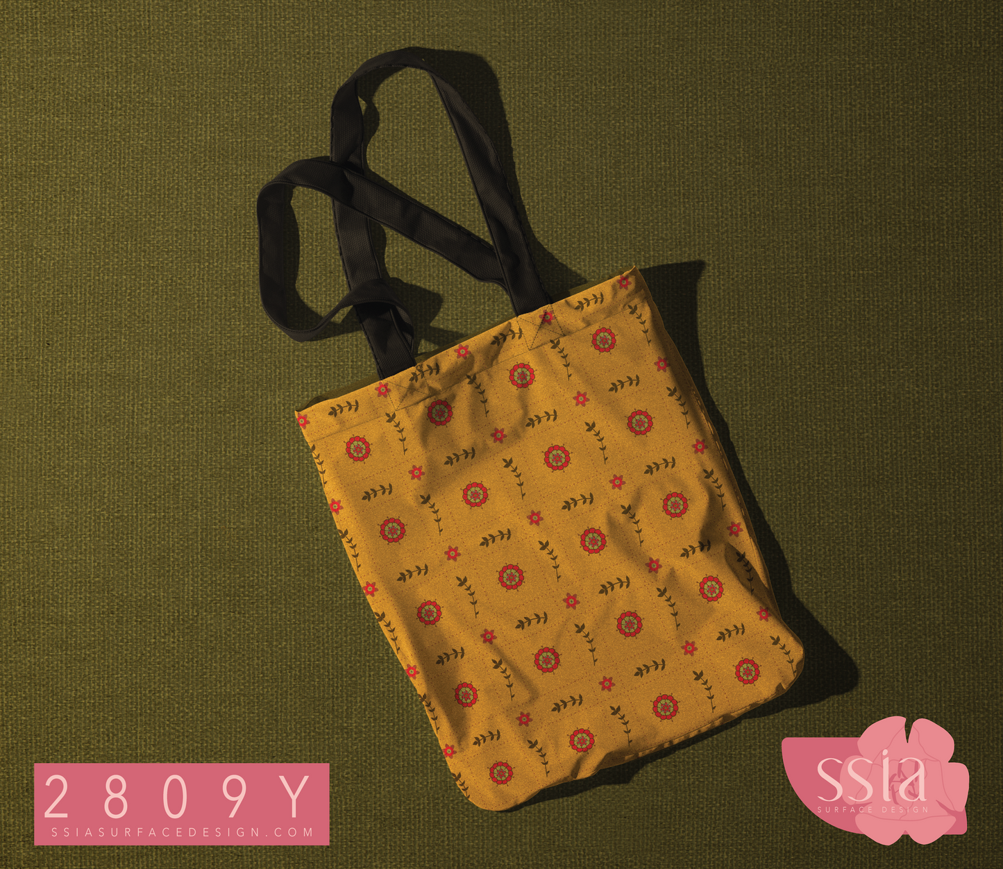 Boteh Flower Pattern Design 2809