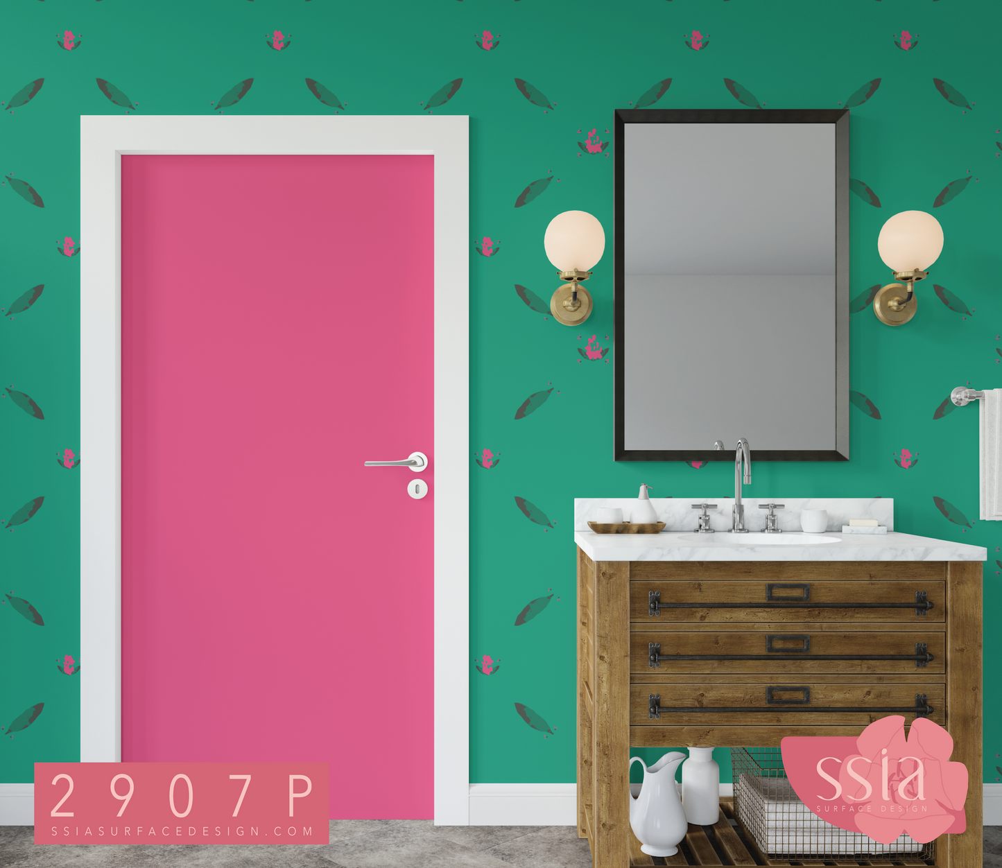 Diamond Flower Pattern Design 2907