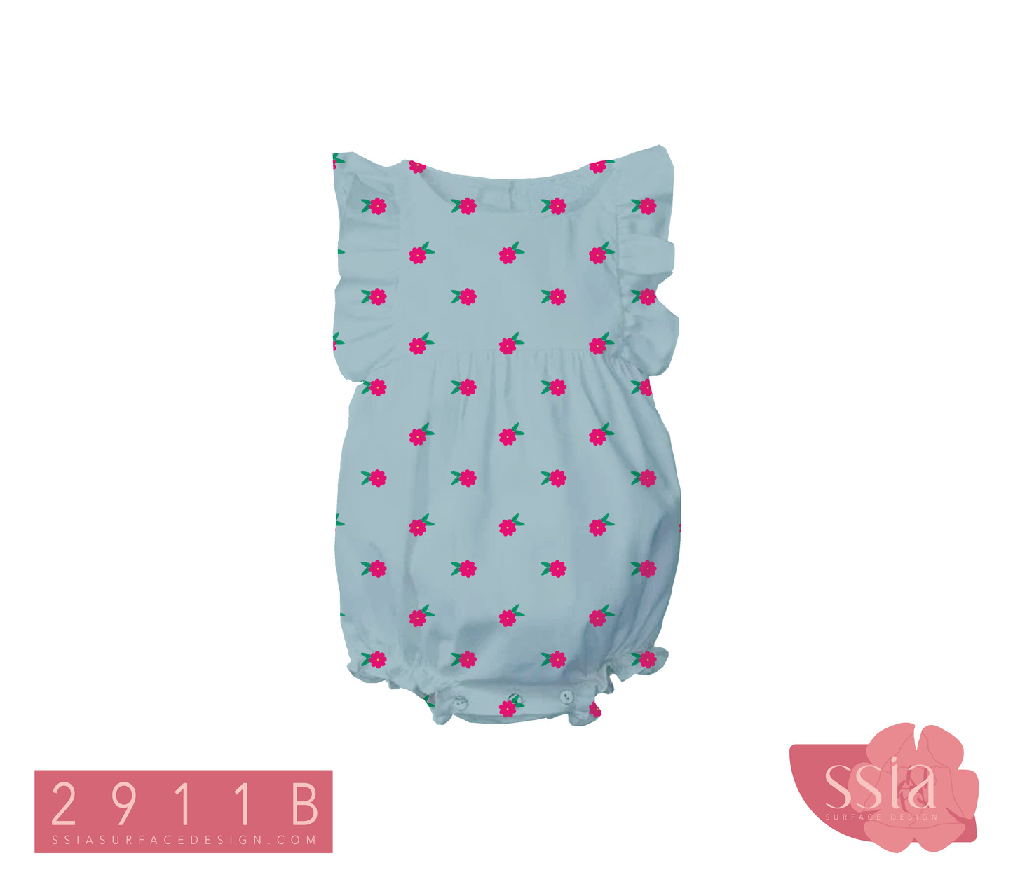 Tiny Flower Pattern Design 2911