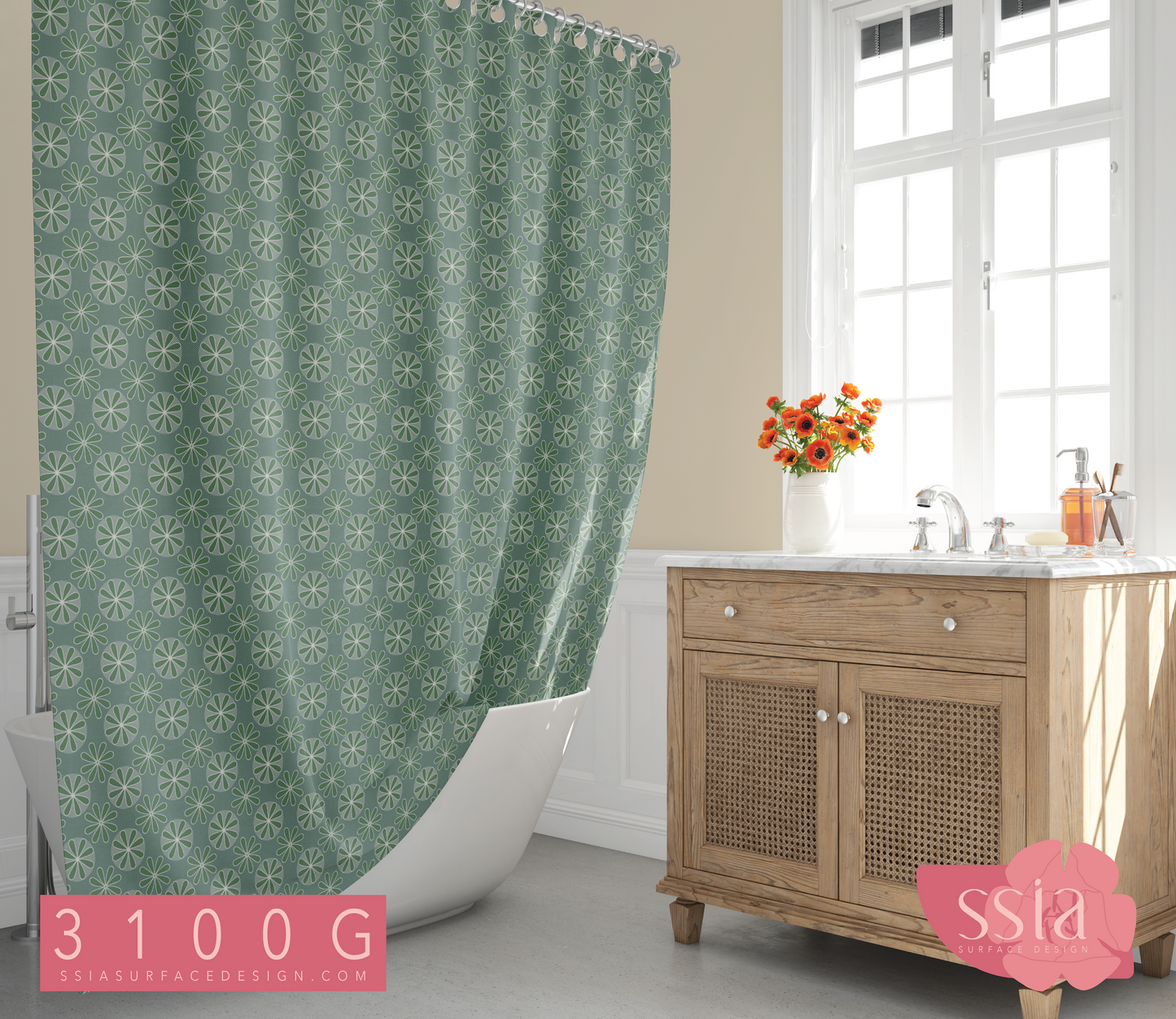 Rosette Pattern Design 3100