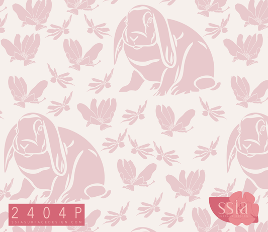 Sitting Bunny Pattern Design 2404