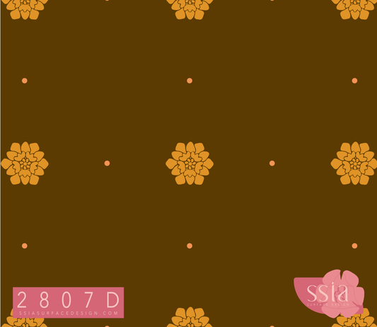 Mogul Boteh Flower Pattern Design 2807