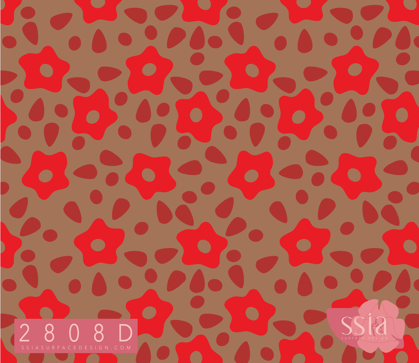 Boteh Flower Pattern Design 2808