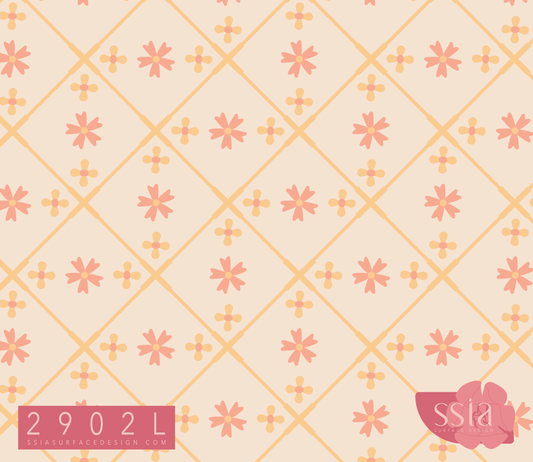 Diamond Buds Pattern Design 2902