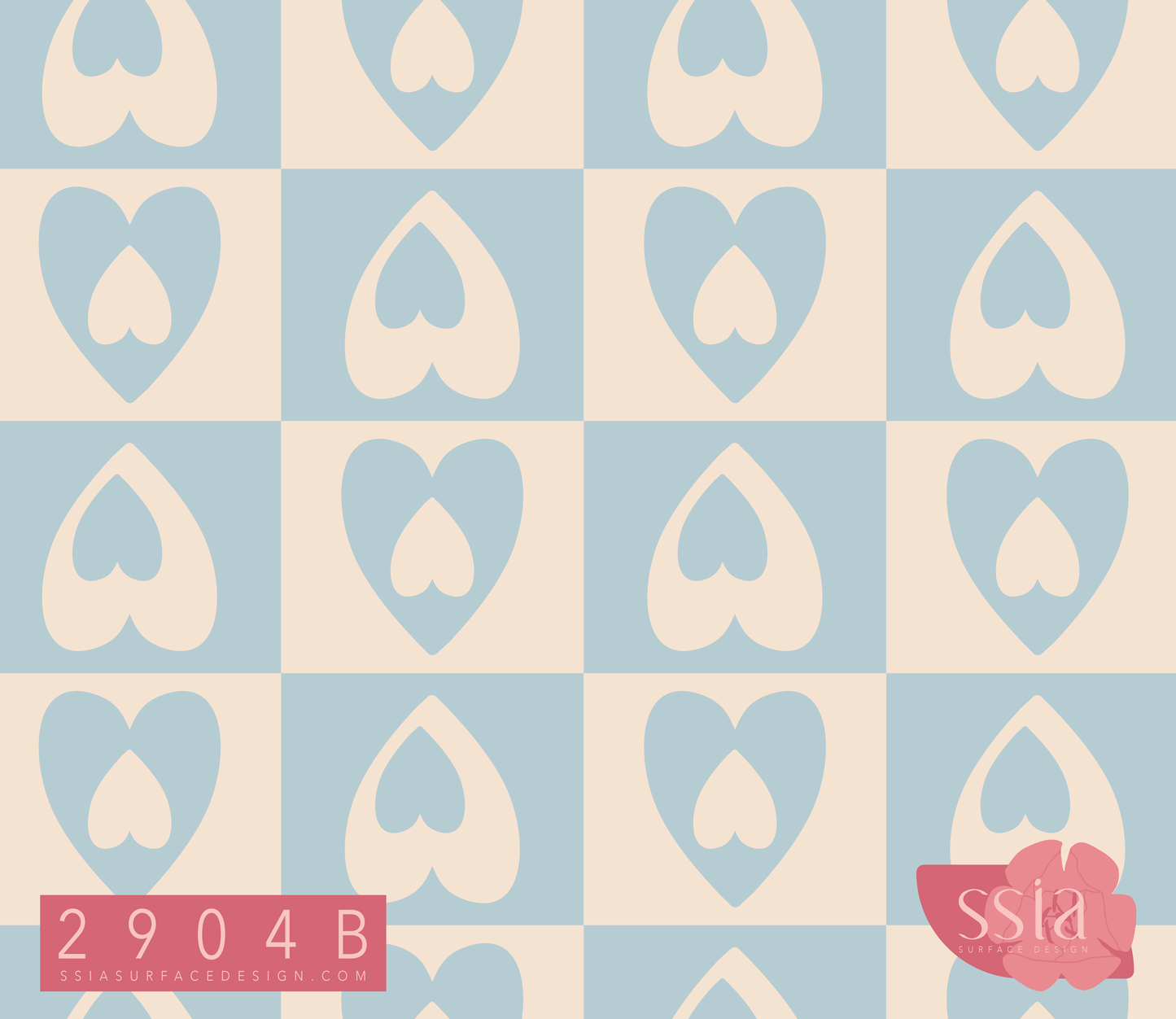 Hearts Pattern Design 2904
