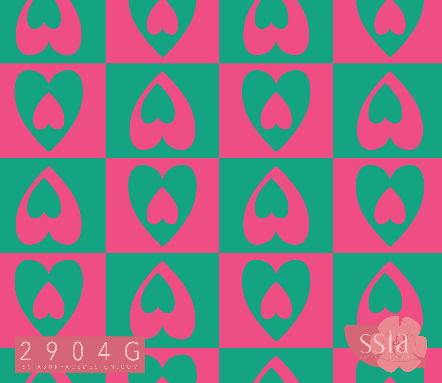 Hearts Pattern Design 2904