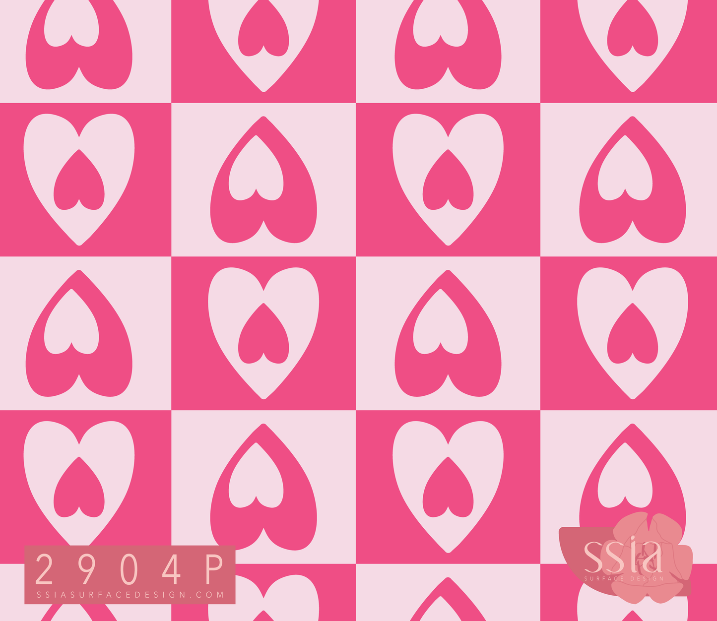 Hearts Pattern Design 2904