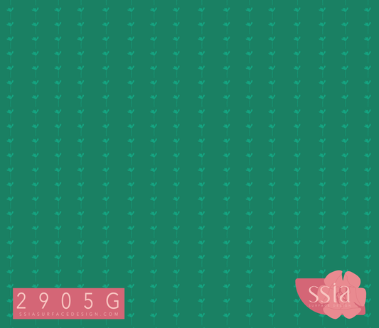 Leaf Lines Pattern Design 2905