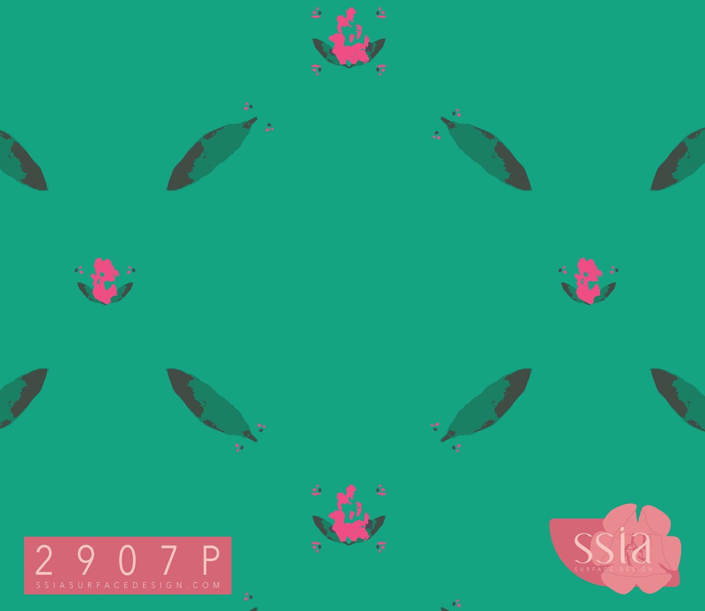 Diamond Flower Pattern Design 2907