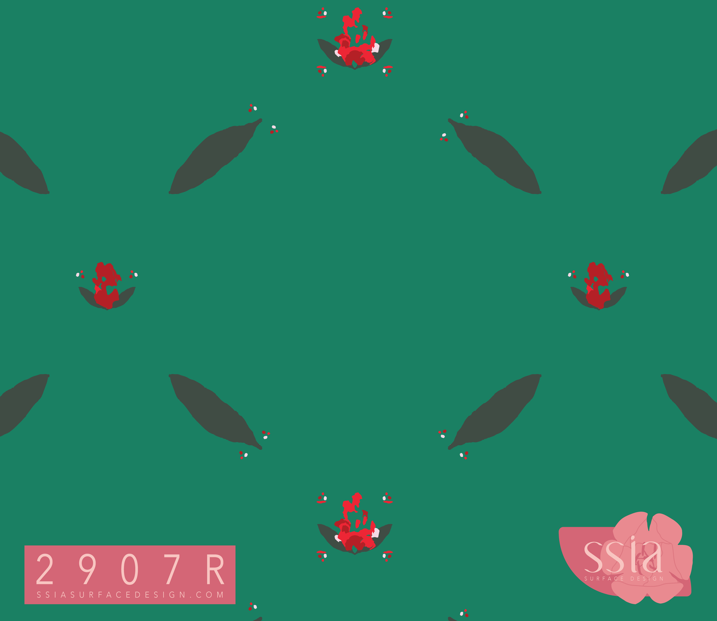Diamond Flower Pattern Design 2907