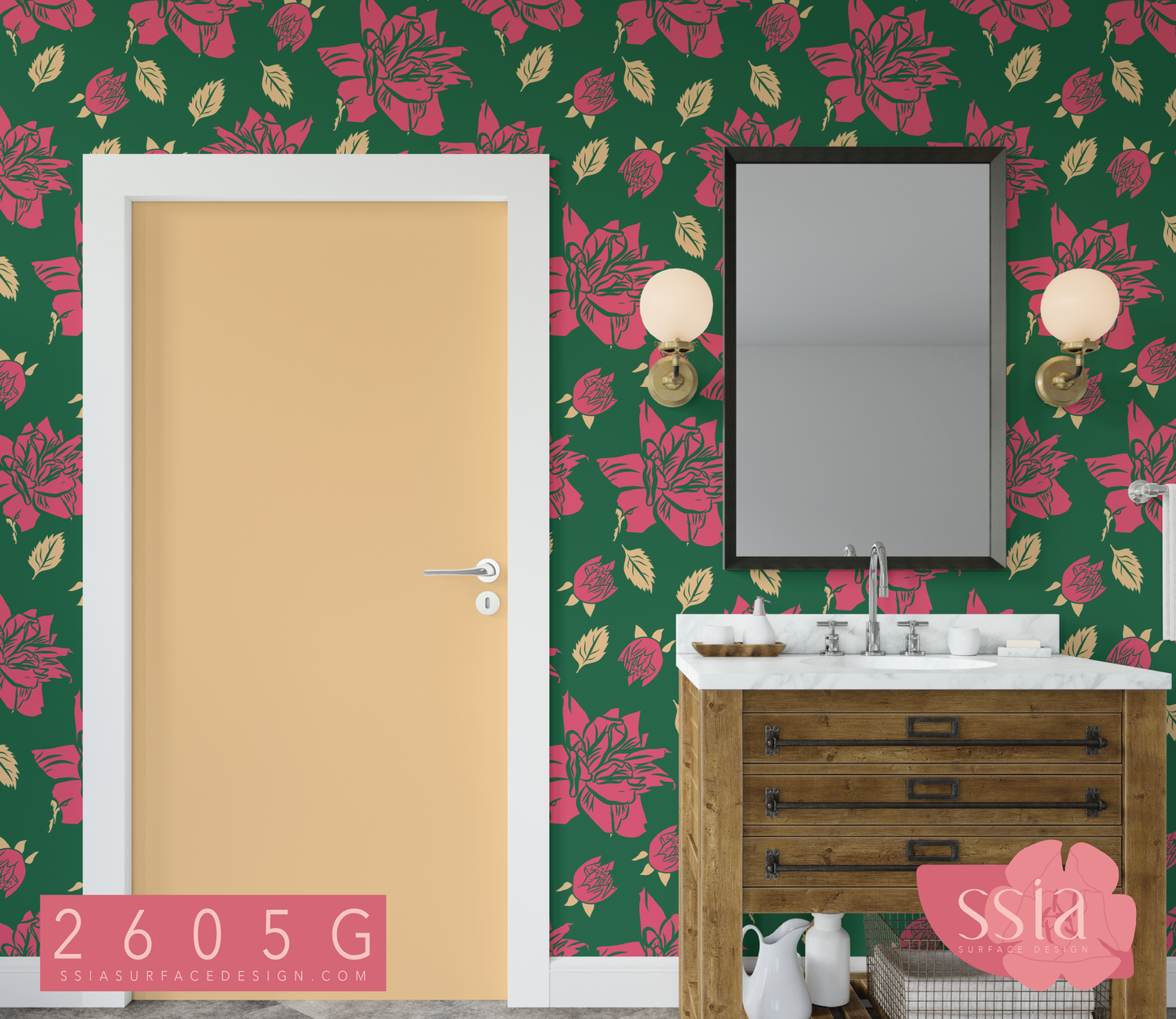 Rose Pattern Design 2605